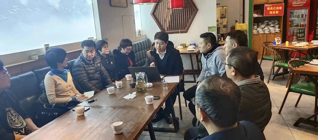 民建唐山市委路北區工委二支部舉辦了“講會史 積極建言獻策 共謀發展”講座會議現場-1.jpg