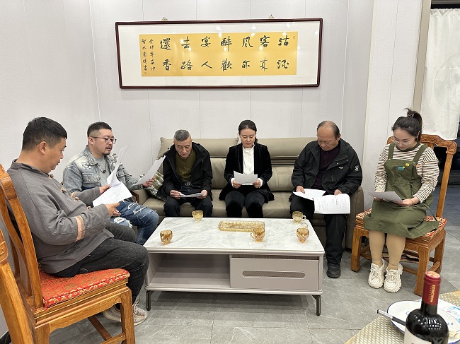 民建中央畫院河北（唐山）分院召開紀念中共中央發布“五一口號”75周年畫展籌備工作會議.jpg