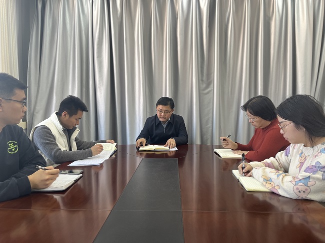 20231129學習省市全會精神 部署參政議政工作——民建保定市委召開機關工作會議-1.jpg