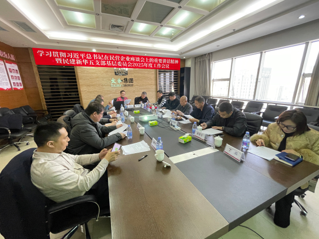 民建新華五支部基層委員會組織召開2025年度工作會議暨走進會員企業第一期活動 (1) (2).jpg
